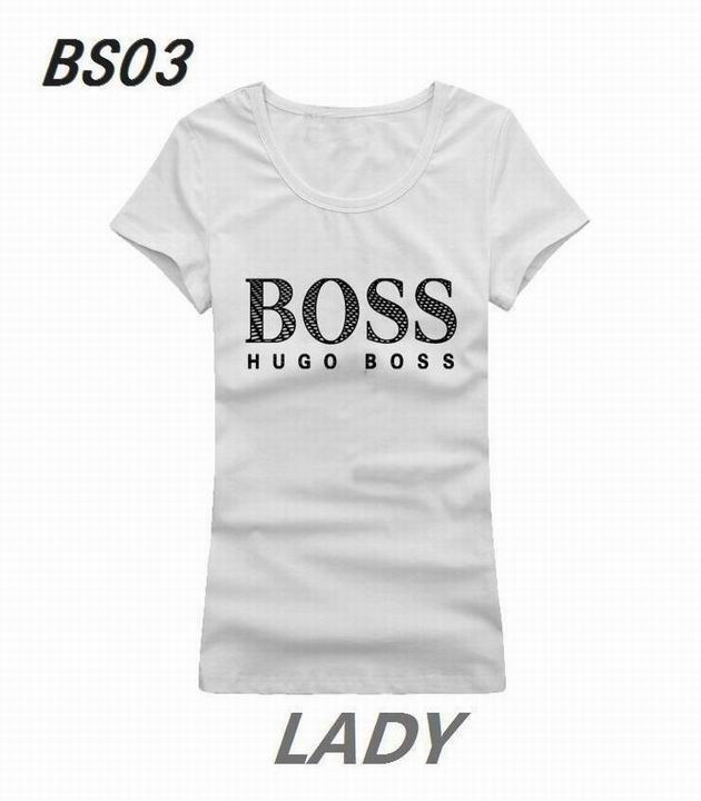 BOSS short round collar T woman S-XL-033